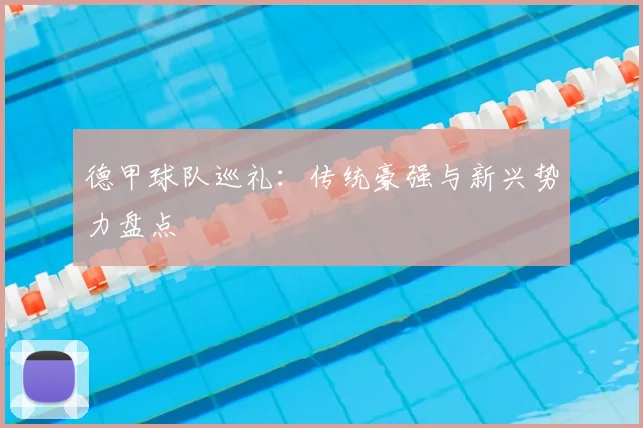 德甲球队巡礼：传统豪强与新兴势力盘点